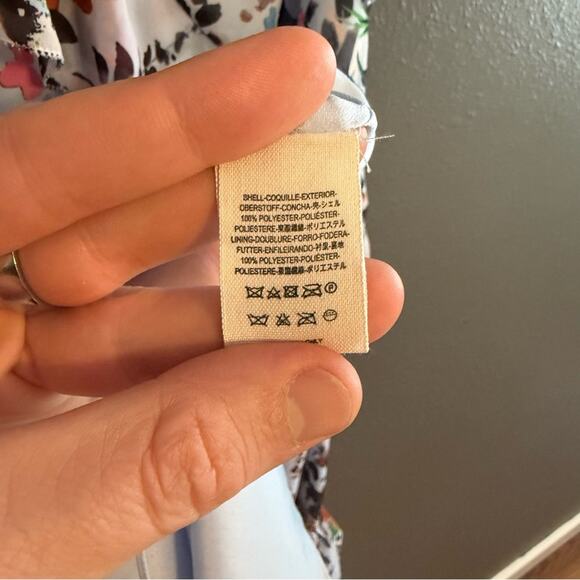 Free People Floral Watercolor Maxi Dress Size 12 - Picture 8 of 11